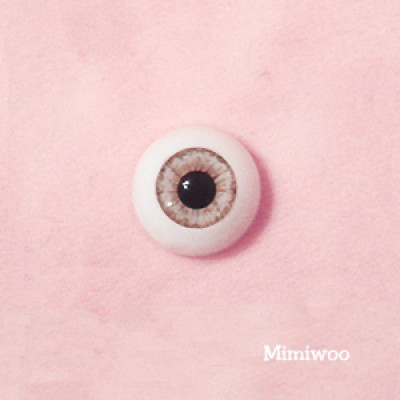 GF18R10 BJD Doll Acrylic Plastic eyeball SD Eye 18mm - Lt. Pink